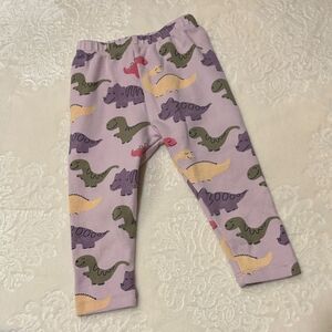 ZARA GIRLS DINOSAUR LEGGINGS